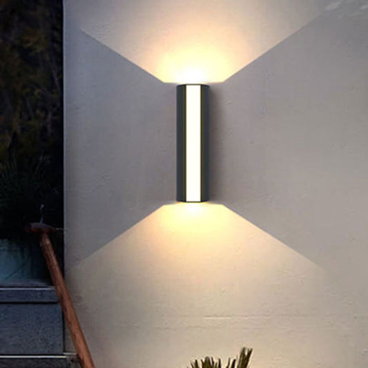 Black Triangle Prism Wall Light Modern Metal Small/Medium/Large LED Flush Mount Wall Sconce in Warm/White Light - Clearhalo - 'Cast Iron' - 'Glass' - 'Industrial' - 'Modern wall lights' - 'Modern' - 'Tiffany' - 'Traditional wall lights' - 'Wall Lamps & Sconces' - 'Wall Lights' - Lighting' - 1985340