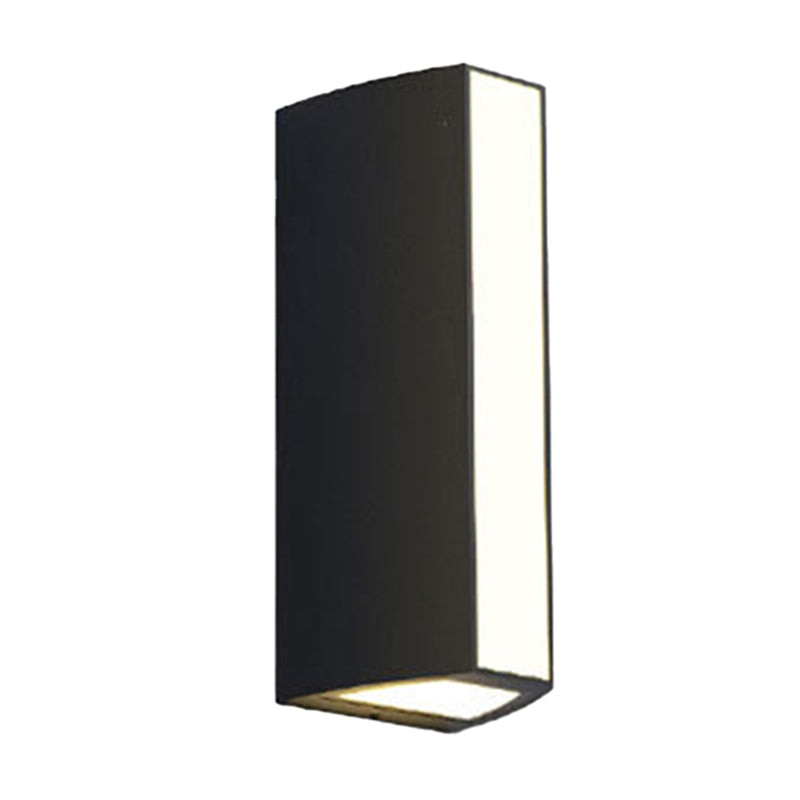 Black Triangle Prism Wall Light Modern Metal Small/Medium/Large LED Flush Mount Wall Sconce in Warm/White Light Clearhalo 'Cast Iron' 'Glass' 'Industrial' 'Modern wall lights' 'Modern' 'Tiffany' 'Traditional wall lights' 'Wall Lamps & Sconces' 'Wall Lights' Lighting' 1985342