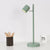 Rotatable Cylinder Child Bedroom Desk Light Metal Macaron Reading Light with Plug-In Cord Green Clearhalo 'Desk Lamps' 'Lamps' Lighting' 198565