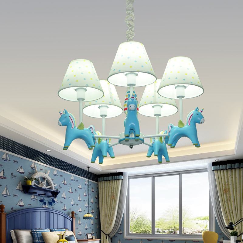 Nordic Tapered Shade Hanging Lights Fabric Pendant Light Fixture for Living Room Clearhalo 'Ceiling Lights' 'Chandeliers' Lighting' options 198861