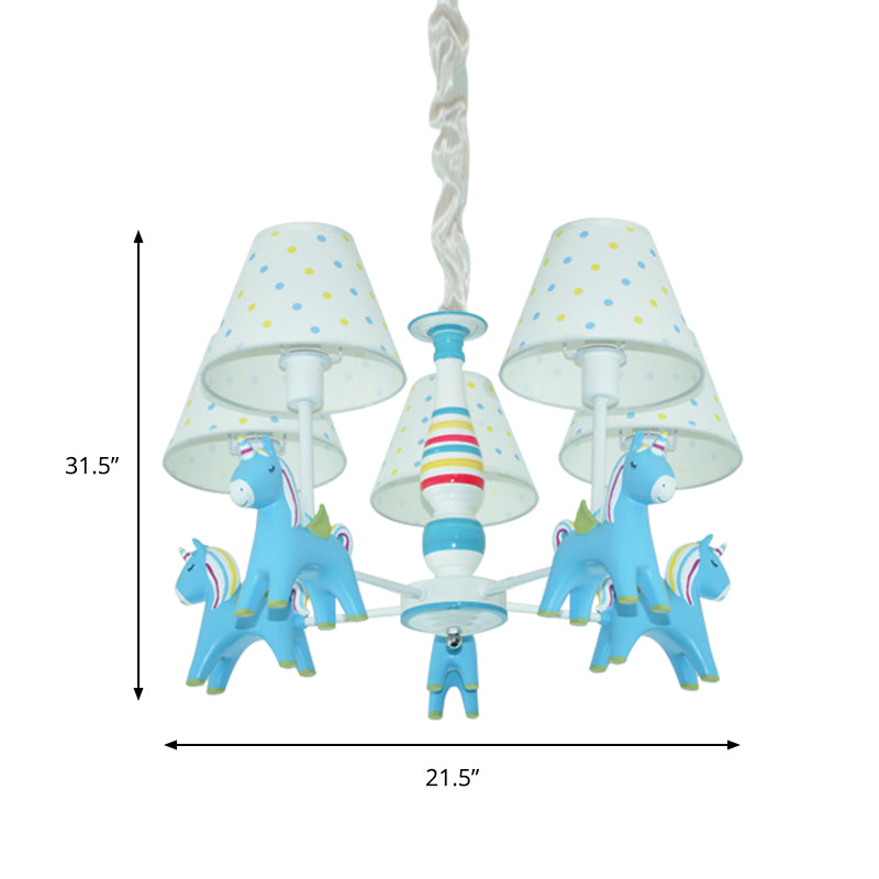 Nordic Tapered Shade Hanging Lights Fabric Pendant Light Fixture for Living Room Clearhalo 'Ceiling Lights' 'Chandeliers' Lighting' options 198863