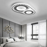 Acrylic Gear LED Flush Ceiling Light Contemporary Ceiling Lamp in White for Kid Room Balcony Clearhalo 'Ceiling Lights' 'Close To Ceiling Lights' 'Close to ceiling' 'Flush mount' Lighting' 198886