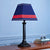 Craftsman Study Room Desk Light Fabric One Light Contemporary Style Desk Lamp Red Clearhalo 'Lamps' 'Table Lamps' Lighting' 199268