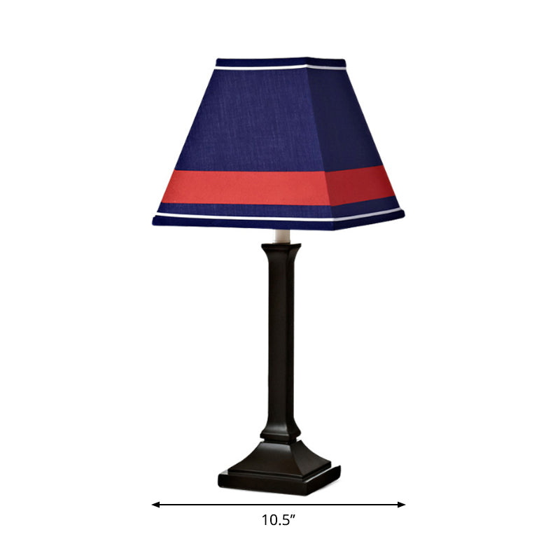 Craftsman Study Room Desk Light Fabric One Light Contemporary Style Desk Lamp Clearhalo 'Lamps' 'Table Lamps' Lighting' 199271