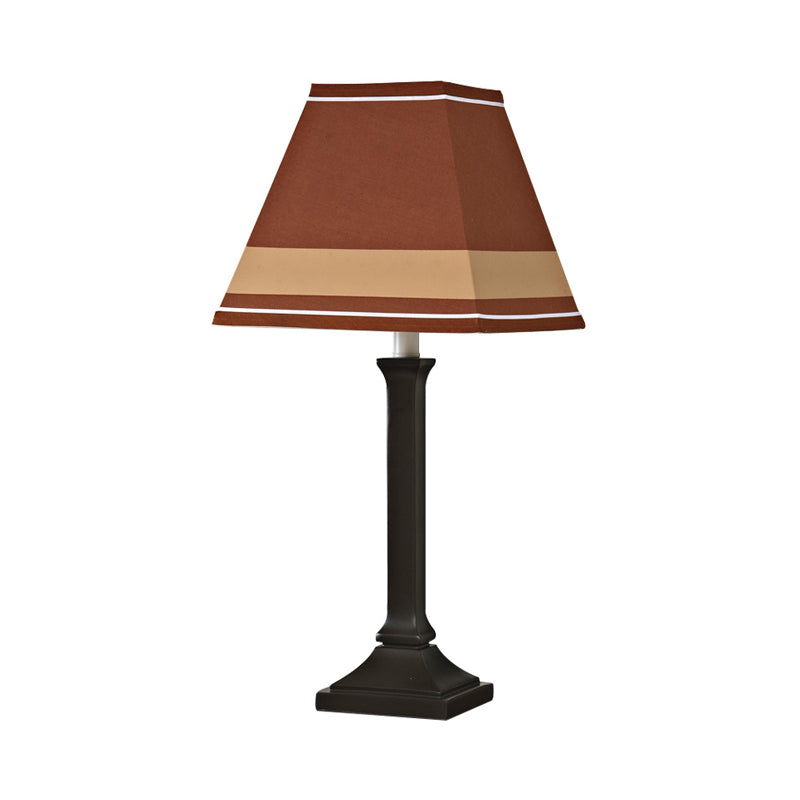 Craftsman Study Room Desk Light Fabric One Light Contemporary Style Desk Lamp Clearhalo 'Lamps' 'Table Lamps' Lighting' 199274