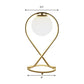 Child Bedroom Globe Shade Table Light Metal 1 Head Modern White LED Desk Lamp Clearhalo 'Lamps' 'Table Lamps' Lighting' 199413