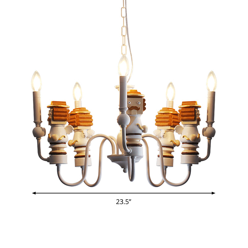 Cartoon Man Dining Room Hanging Lights Metal Modern Hanging Pendant Lights Clearhalo 'Ceiling Lights' 'Chandeliers' Lighting' options 199932