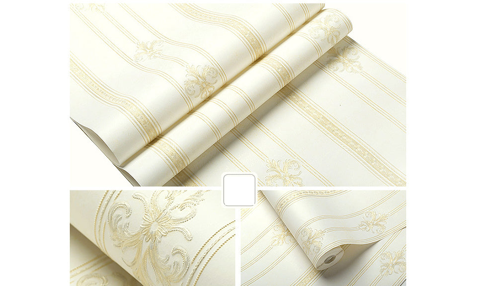 Pastel Color Vintage Wallpaper 33' L x 20.5" W Jacquard Wall Decor for Living Room Clearhalo 'Vintage wall decor' 'Vintage' 'Wallpaper' Wall Decor' 1_dbcb3a17-09a4-421a-b2df-429c2b9ce221