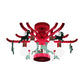 Modern Deer Hanging Chandelier Metal Hanging Ceiling Lamp for Living Room Clearhalo 'Ceiling Lights' 'Chandeliers' Lighting' options 200396