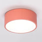 Acrylic Round Small Ceiling Lamp Nordic Stylish Flush Ceiling Light for Kindergarten Bathroom Pink Clearhalo 'Ceiling Lights' 'Close To Ceiling Lights' 'Close to ceiling' 'Flush mount' Lighting' 20053