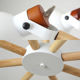 Nordic Fashion Half-Bottle Pendant Chandelier Metal Shade Hanging Lighting for Living Room Clearhalo 'Ceiling Lights' 'Chandeliers' Lighting' options 200595