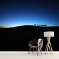 Dark Color Modern Mural Whole Desert Landscape with Camel at Sunset Wall Decor for Home Clearhalo 'Wall Decor' 'Wall Mural' 2009459