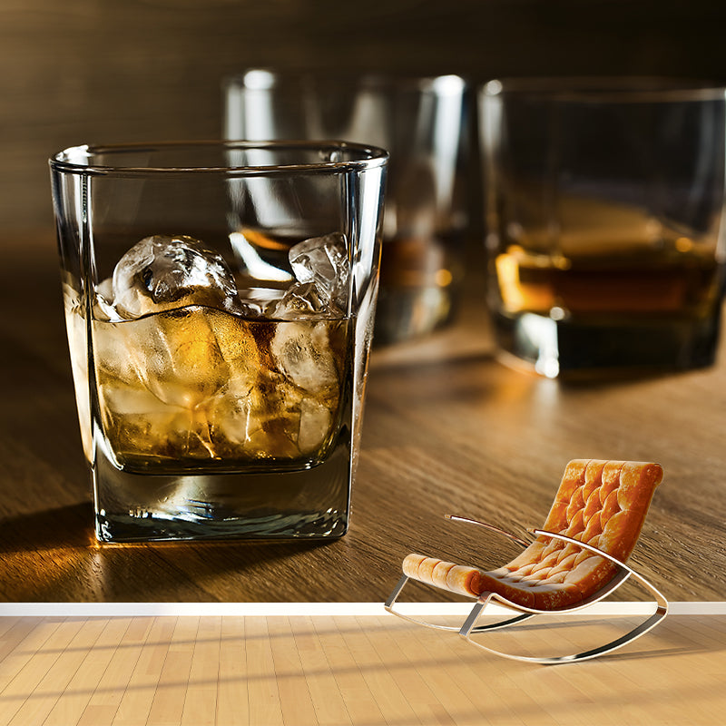 Wine Mural Wallpaper Modern Decorative Restaurant Wall Art, Custom Size Available Clearhalo 'Wall Decor' 'Wall Mural' 2009554