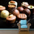 Dark Color Tasty Chocolate Mural Decal Contemporary Non-Woven Material Wall Covering Black Clearhalo 'Wall Decor' 'Wall Mural' 2009703