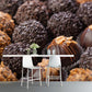 Soft Color Chocolate Painting Mural Decal Modern Stain-Proof Wall Covering for Shop Clearhalo 'Wall Decor' 'Wall Mural' 2009739
