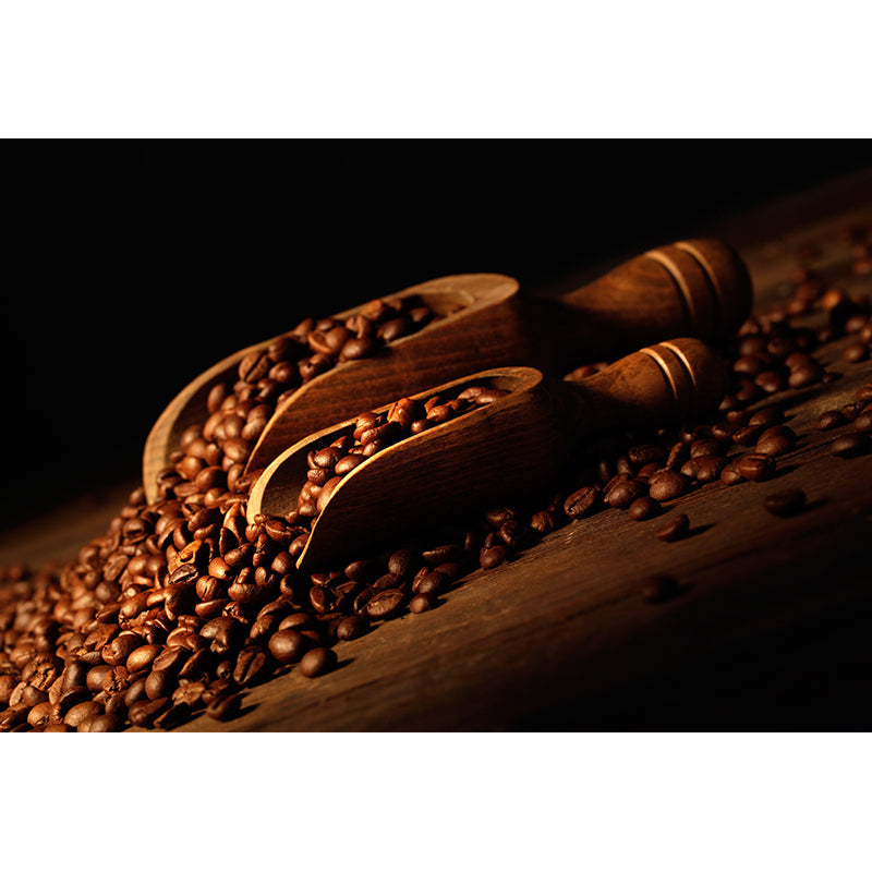 Non-Woven Decorative Wall Mural Modern Coffee Bean Wall Covering, Custom Printed Clearhalo 'Wall Decor' 'Wall Mural' 2009791