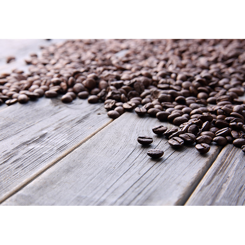 Non-Woven Decorative Wall Mural Modern Coffee Bean Wall Covering, Custom Printed Clearhalo 'Wall Decor' 'Wall Mural' 2009796