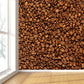 Pastel Color Coffee Bean Mural Decal for Decoration Modern Living Room Wall Decor Dark Brown Clearhalo 'Wall Decor' 'Wall Mural' 2009813