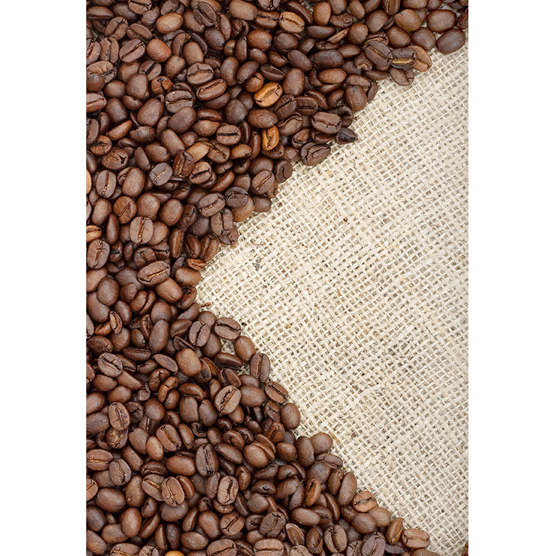 Pastel Color Coffee Bean Mural Decal for Decoration Modern Living Room Wall Decor Clearhalo 'Wall Decor' 'Wall Mural' 2009831