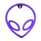 Alien Head Nightstand Light Cartoon Style Plastic LED White Wall Night Lighting for Baby Bedroom Clearhalo 'Night Lights' 'Wall Lights' Lighting' 2010401
