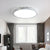 Nordic LED Flushmount Lighting Laser-Cut Round Ceiling Flush Mount Light with Acrylic Shade White Clearhalo 'Ceiling Lights' 'Close To Ceiling Lights' 'Close to ceiling' 'Flush mount' Lighting' 2010939