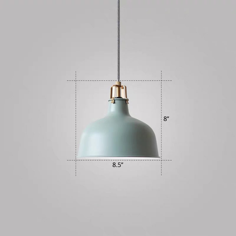 Metal Barn Hanging Lighting Modern 1-Head Suspension Pendant Light for Dining Room Clearhalo 'Ceiling Lights' 'Modern Pendants' 'Modern' 'Pendant Lights' 'Pendants' Lighting' 2011268