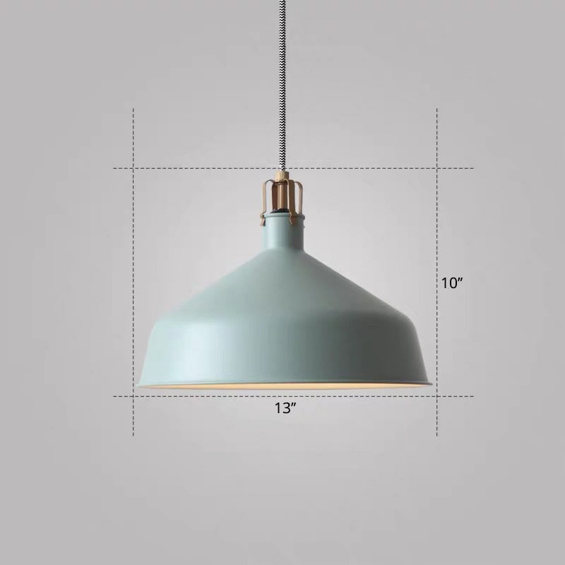 Metal Barn Hanging Lighting Modern 1-Head Suspension Pendant Light for Dining Room Clearhalo 'Ceiling Lights' 'Modern Pendants' 'Modern' 'Pendant Lights' 'Pendants' Lighting' 2011270