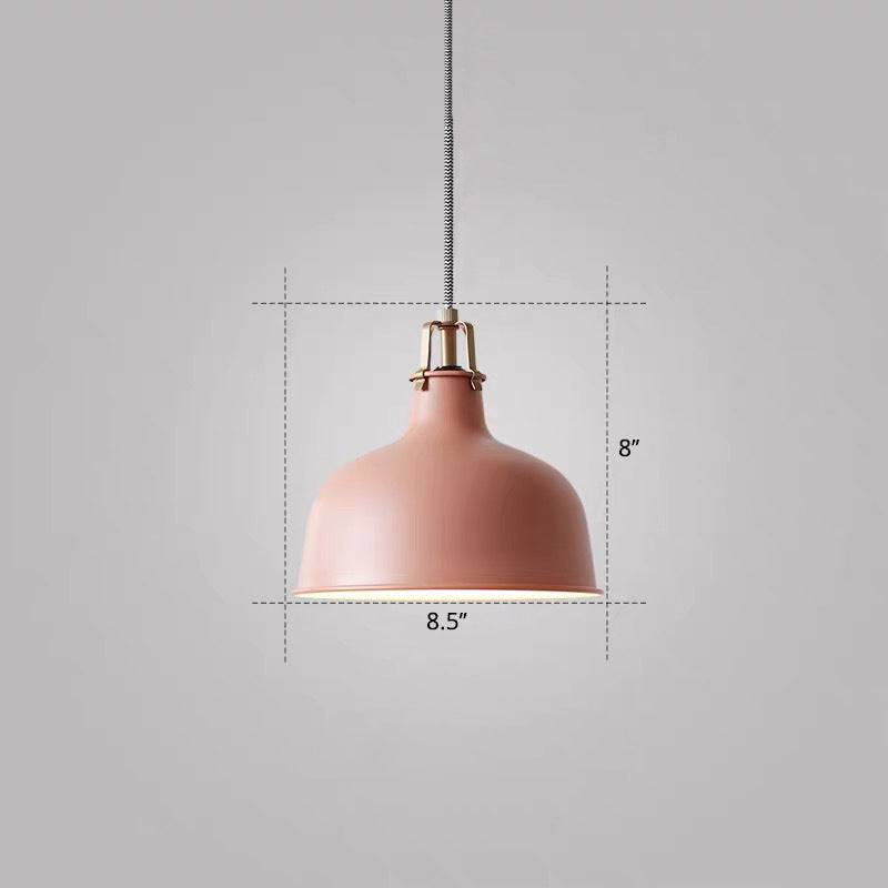 Metal Barn Hanging Lighting Modern 1-Head Suspension Pendant Light for Dining Room Clearhalo 'Ceiling Lights' 'Modern Pendants' 'Modern' 'Pendant Lights' 'Pendants' Lighting' 2011280