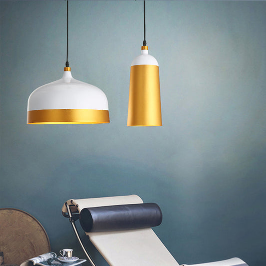 Geometrical Dining Room Drop Lamp Metal 1 Head Contemporary Hanging Light Kit Clearhalo 'Ceiling Lights' 'Modern Pendants' 'Modern' 'Pendant Lights' 'Pendants' Lighting' 2011731