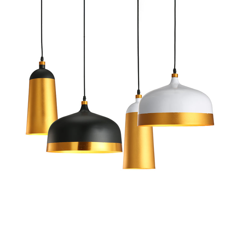 Geometrical Dining Room Drop Lamp Metal 1 Head Contemporary Hanging Light Kit Clearhalo 'Ceiling Lights' 'Modern Pendants' 'Modern' 'Pendant Lights' 'Pendants' Lighting' 2011734