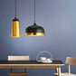 Geometrical Dining Room Drop Lamp Metal 1 Head Contemporary Hanging Light Kit Clearhalo 'Ceiling Lights' 'Modern Pendants' 'Modern' 'Pendant Lights' 'Pendants' Lighting' 2011739