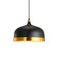 Geometrical Dining Room Drop Lamp Metal 1 Head Contemporary Hanging Light Kit Black 13" Clearhalo 'Ceiling Lights' 'Modern Pendants' 'Modern' 'Pendant Lights' 'Pendants' Lighting' 2011740
