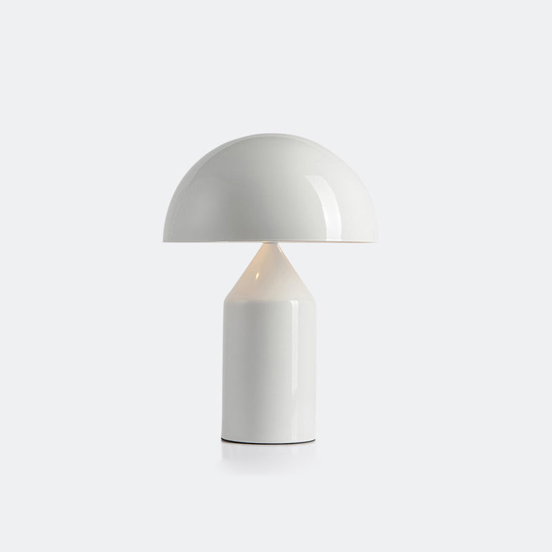 Mushroom Night Table Lamp Minimalist Metal 1-Head Nightstand Lighting for Living Room Clearhalo 'Lamps' 'Table Lamps' Lighting' 2011876