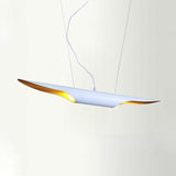 Modern 2 Heads Island Lamp Bias Cut Tube Pendant Lighting Fixture with Metallic Shade White Clearhalo 'Ceiling Lights' 'Island Lights' Lighting' 2011918