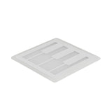 Metal Square Piano Keyboard Ceiling Light Nursing Room Modern LED Flush Mount Light in White Clearhalo 'Ceiling Lights' 'Close To Ceiling Lights' 'Close to ceiling' 'Flush mount' Lighting' 201260