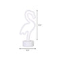 Kids Bedroom LED Night Light Cartoon Style White Wall Hanging Lamp with Flamingo Plastic Shade Clearhalo 'Night Lights' 'Wall Lights' Lighting' 2016667