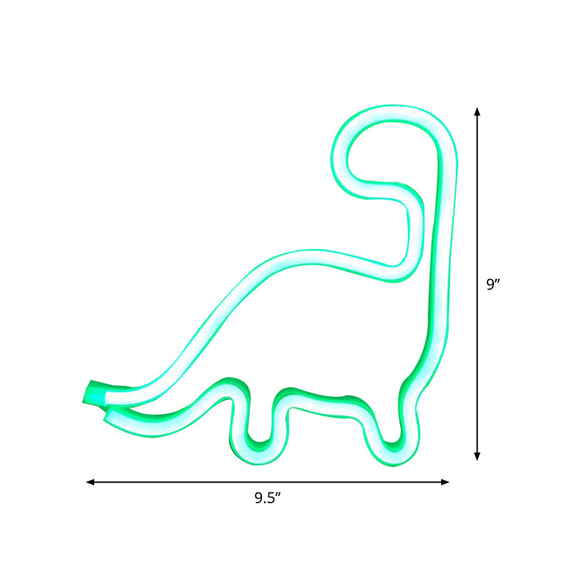 Plastic Animation Framework Night Lamp Minimalistic USB LED White Wall Night Lighting Clearhalo 'Night Lights' 'Wall Lights' Lighting' 2016681