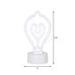 Cartoon LED Table Light White Bulb Shaped Battery Operated Night Lighting with Plastic Shade Clearhalo 'Night Lights' 'Wall Lights' Lighting' 2016894