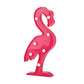 Flamingo Night Lamp Modern Style Plastic Pink Finish Battery LED Wall Night Lighting Clearhalo 'Night Lights' 'Wall Lights' Lighting' 2017119
