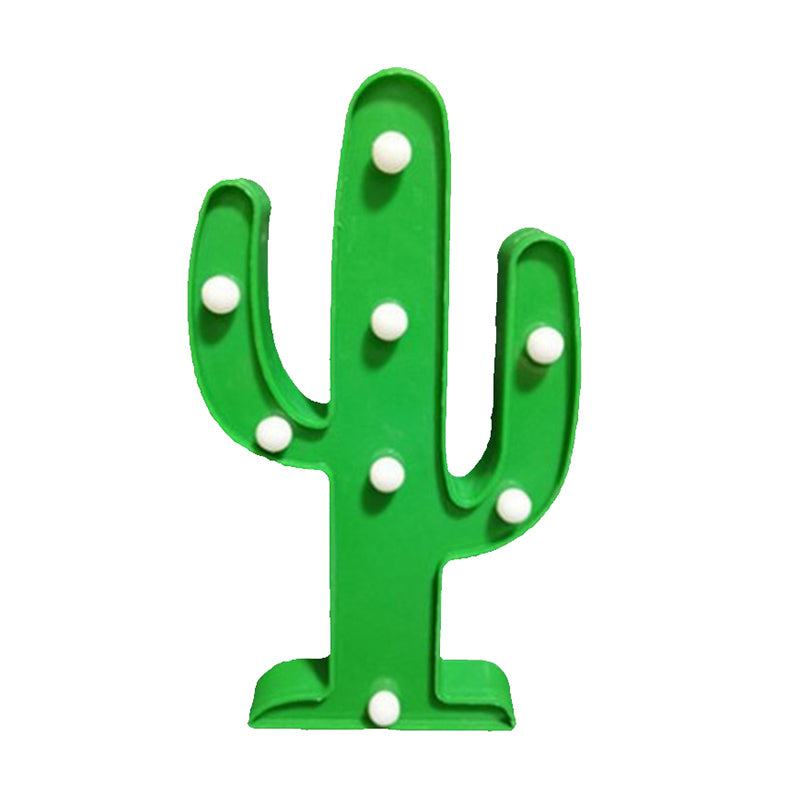 Animal and Plant Night Light Cartoon Plastic Battery Operated LED Green Wall Night Lamp Clearhalo 'Night Lights' 'Wall Lights' Lighting' 2017128