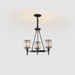 Beveled Crystal Hanging Chandelier Cylinder Traditional Suspension Pendant Light for Living Room Clearhalo 'Ceiling Lights' 'Chandeliers' Lighting' options 2017285