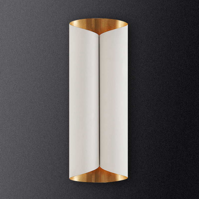 Twist Wall Mount Light Fixture Minimalist 2 Bulbs Metallic Wall Lamp Sconce for Porch Clearhalo 'Cast Iron' 'Glass' 'Industrial' 'Modern wall lights' 'Modern' 'Tiffany' 'Traditional wall lights' 'Wall Lamps & Sconces' 'Wall Lights' Lighting' 2017868