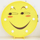 Funny Emoji Expression Wall Light Modernist Plastic Battery LED Yellow Nightstand Lamp Yellow C Clearhalo 'Night Lights' 'Wall Lights' Lighting' 2018128