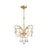 Butterfly-Shaped Living Room Chandelier Rural Metal 3-Light Brass Hanging Pendant Light with Crystal Accent Brass Clearhalo 'Ceiling Lights' 'Chandeliers' Lighting' options 2018452_bcb07e14-7484-4c58-afcd-59028ba4682f