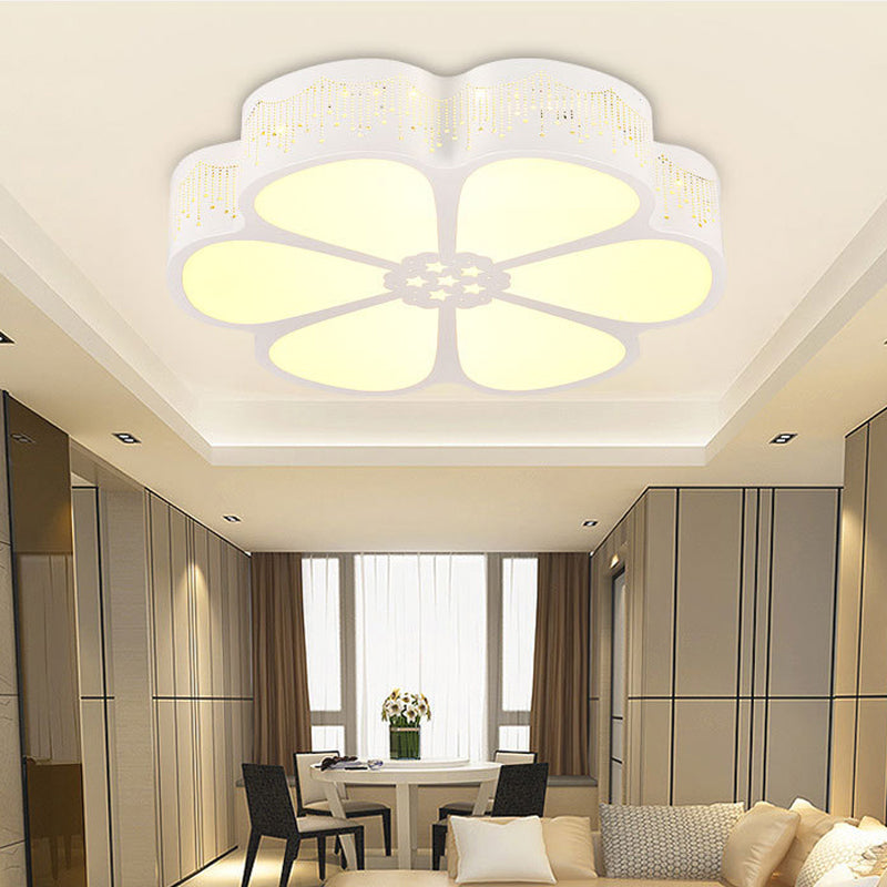 Kindergarten Flower Flush mount Ceiling Light Acrylic Cartoon LED Flush Ceiling Lights Clearhalo 'Ceiling Lights' 'Close To Ceiling Lights' 'Close to ceiling' 'Flush mount' Lighting' 202296