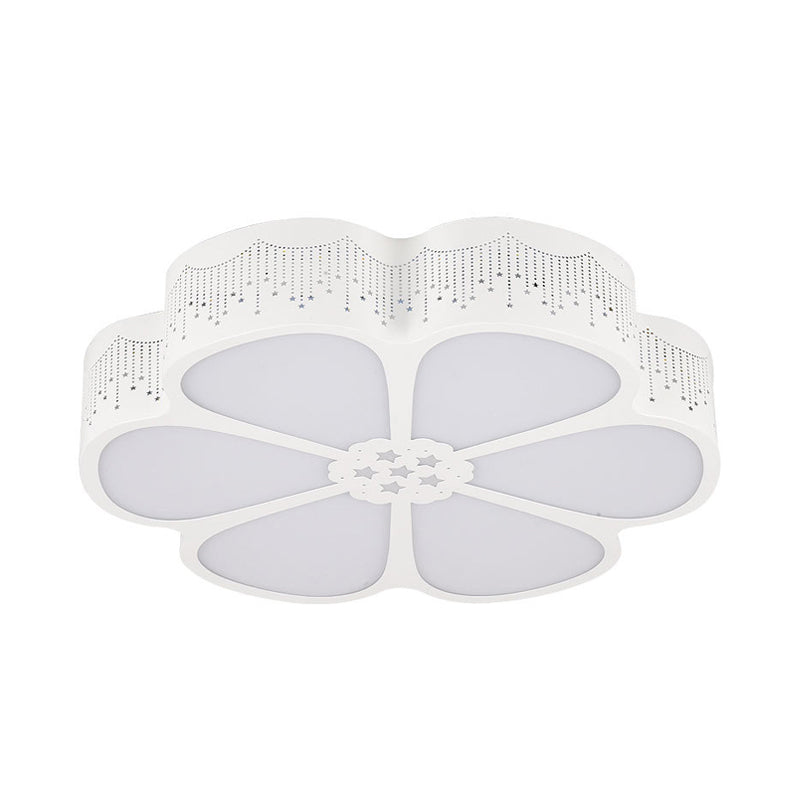 Kindergarten Flower Flush mount Ceiling Light Acrylic Cartoon LED Flush Ceiling Lights Clearhalo 'Ceiling Lights' 'Close To Ceiling Lights' 'Close to ceiling' 'Flush mount' Lighting' 202297