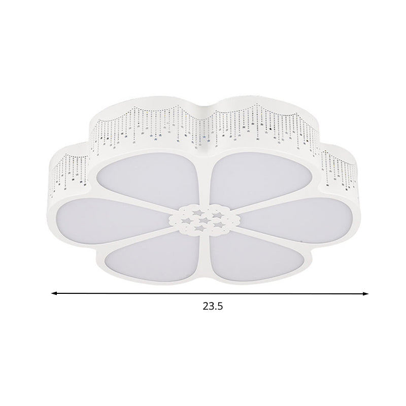 Kindergarten Flower Flush mount Ceiling Light Acrylic Cartoon LED Flush Ceiling Lights Clearhalo 'Ceiling Lights' 'Close To Ceiling Lights' 'Close to ceiling' 'Flush mount' Lighting' 202299
