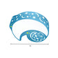 Acrylic Moon Flush Mount Ceiling Fixture Cartoon Ceiling Lamp in Blue for Kindergarten Clearhalo 'Ceiling Lights' 'Close To Ceiling Lights' 'Close to ceiling' 'Flush mount' Lighting' 202345