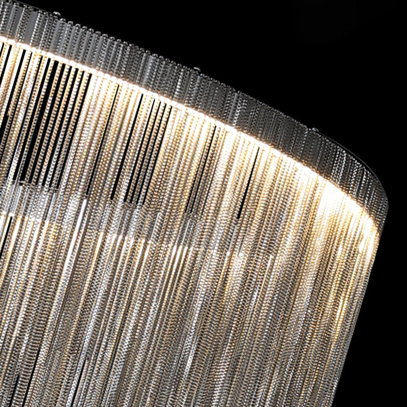 Silver Fountain Wall Mount Light Fixture Simple LED Aluminum Wall Lamp for Living Room Clearhalo 'Cast Iron' 'Glass' 'Industrial' 'Modern wall lights' 'Modern' 'Tiffany' 'Traditional wall lights' 'Wall Lamps & Sconces' 'Wall Lights' Lighting' 2024213