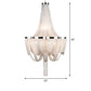 Draping Chandelier Light Fixture Modern Aluminum Living Room LED Pendant Lighting Fixture Clearhalo 'Ceiling Lights' 'Chandeliers' 'Modern Chandeliers' 'Modern' Lighting' 2024282